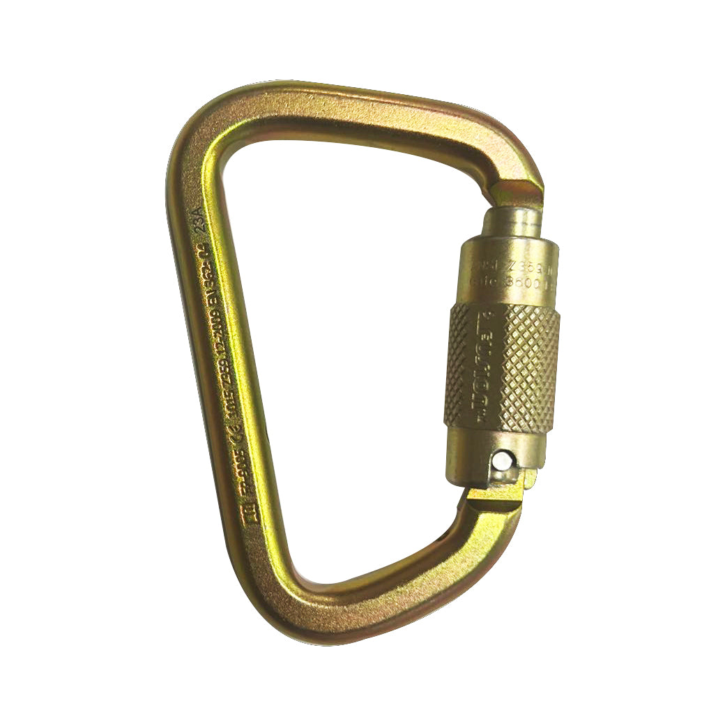 Tacoma Extra Heavy Duty Auto-lock Carabiner - Gold