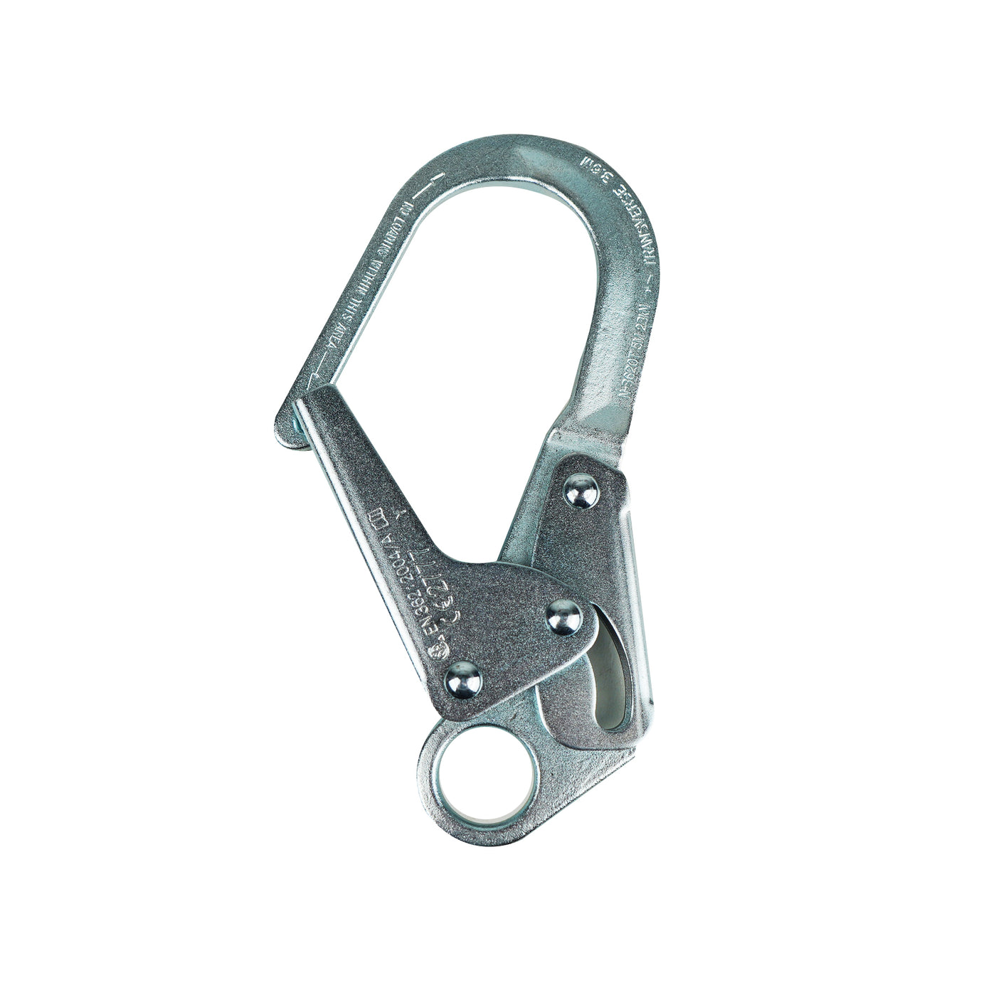 Infinity Rebar Snap Hook - Double Locking - Silver