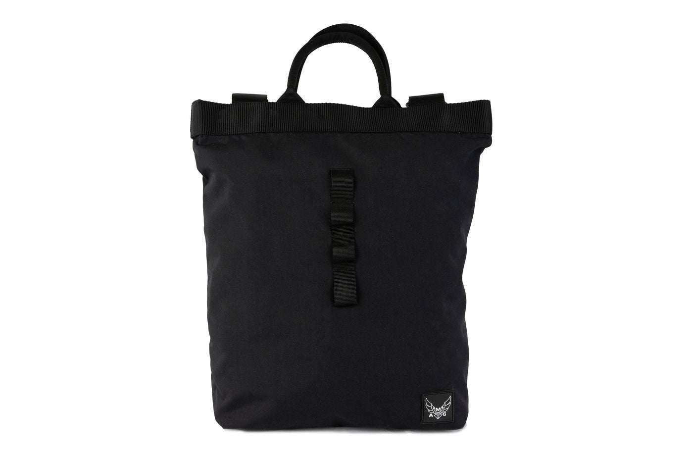 Stylish black tote bag