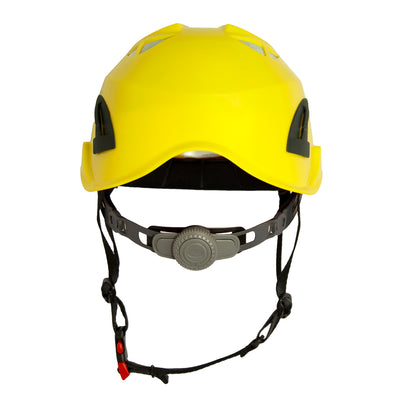 Rock Climbing Helmet – MEKA Helmet with EVA Foam Soft Lining – Yellow