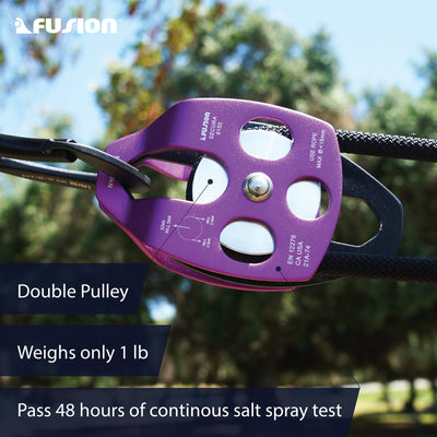 Secura Side Swing Double Pulley - Purple.