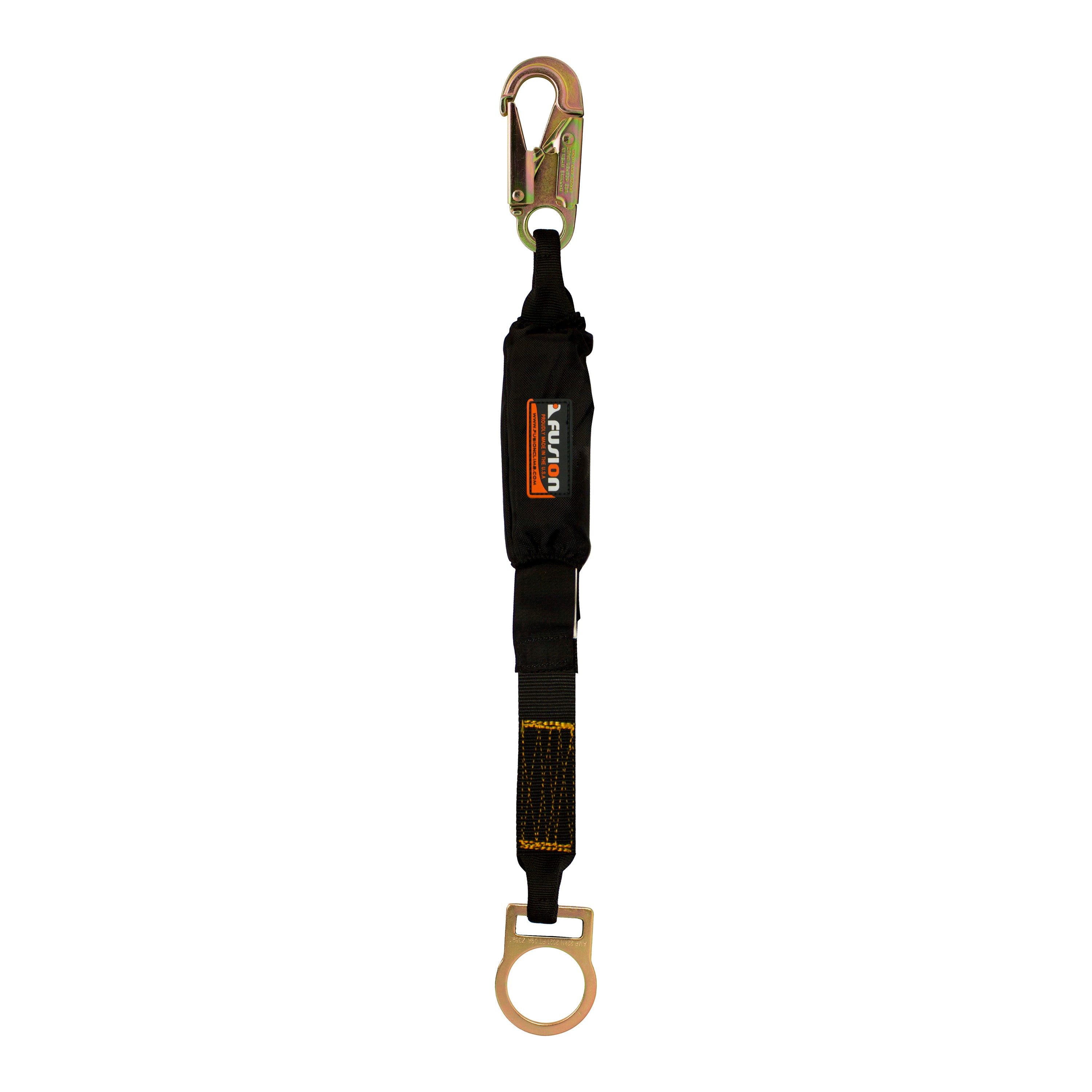 STEEL SNAP HOOK DRING COMBO SAFETY LANYARD Fusion Climb