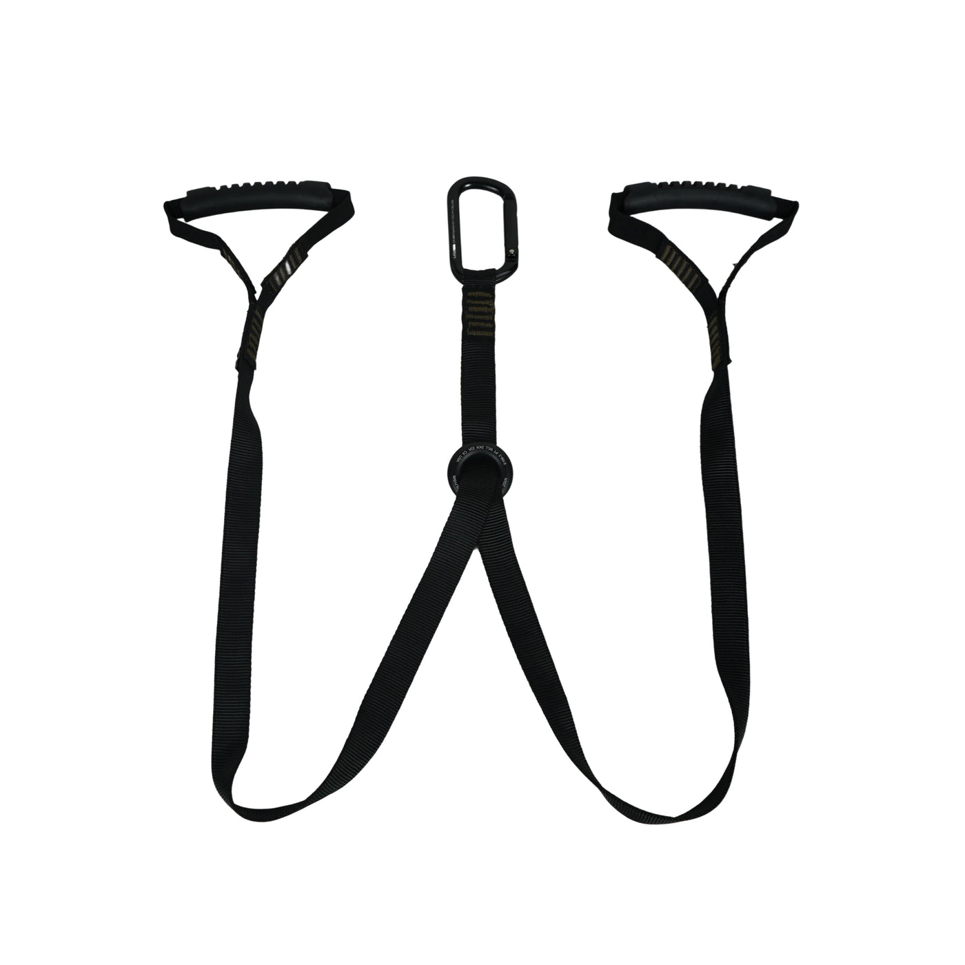 36" Adjustable Stretch Lanyard – Carabiner Attachment with Rubberized Handle