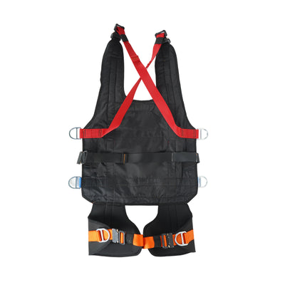 Kit combinado de arnés volador Super Ripper: arnés de tirolesa Headfirst Superman con hebilla de aluminio, equipo de aventura resistente.