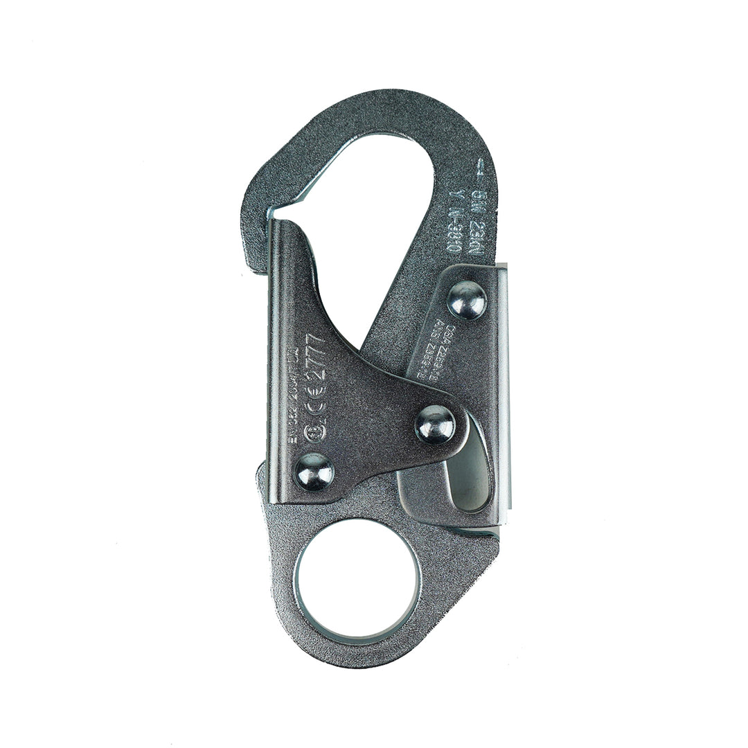 Maxi-2 Steel Snap Hook - Silver | Fusion Climb