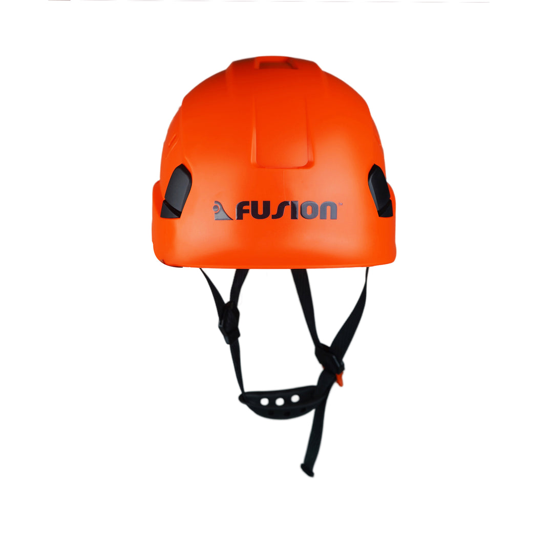 Fuison XL Titan Work/ Climbing Helmet ANSI Z89.1 and CE 397 Rated and Certified (L~XL), Orange / Pack of 12