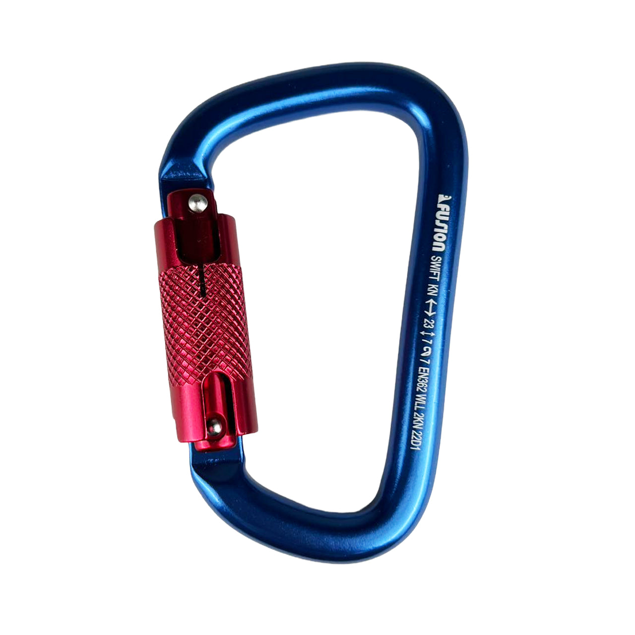 Swift - Auto Locking Carabiner - Blue