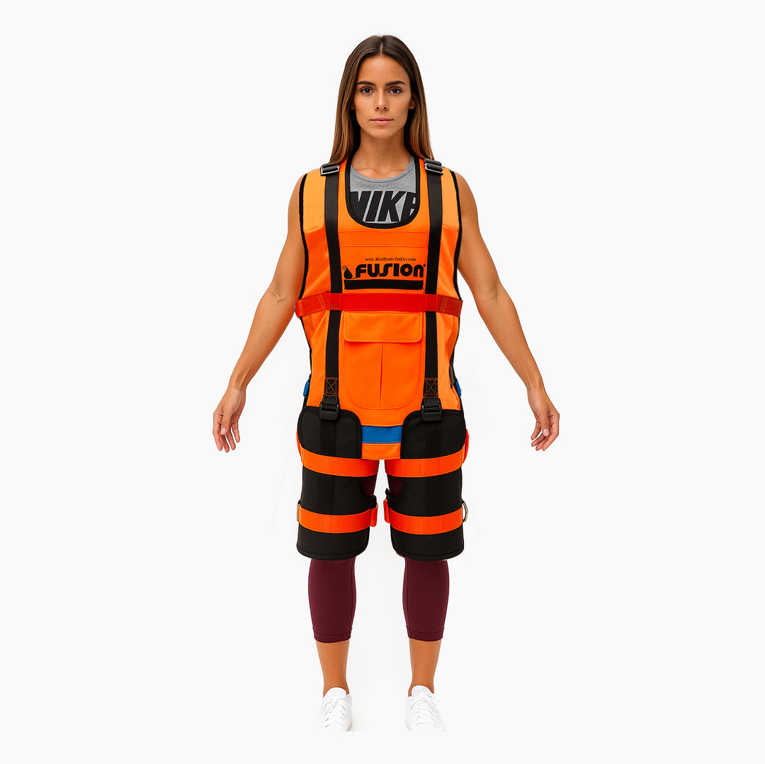 Super Ripper Headfirst Prone Zipline Harness combo Kit | Outdoor