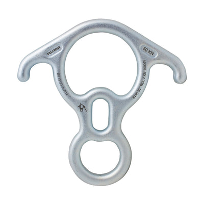 Kura Steel Rescue 8 Descender - Silver