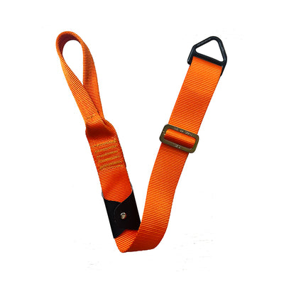 Adjustable Lanyard – 24” Nylon Webbing with D-Ring and Double Layered Gear loop