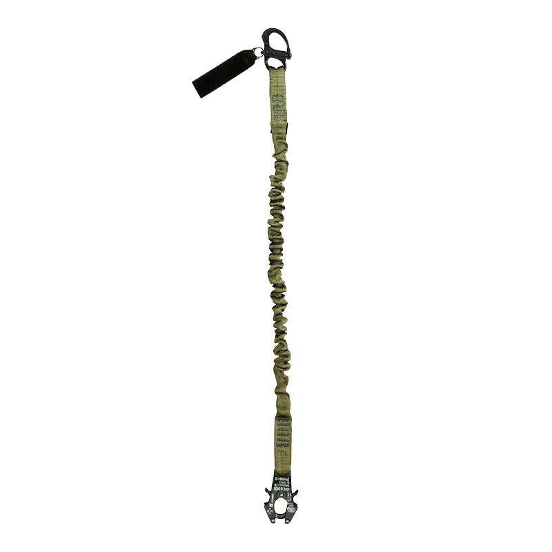 Helo Retention Lanyard with Kong Frog Cable and Plunger Pin Shackle CYB