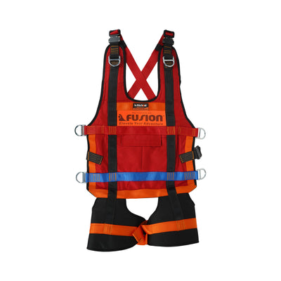 Kit combinado de arnés volador Super Ripper: arnés de tirolesa Headfirst Superman con hebilla de aluminio, equipo de aventura resistente.