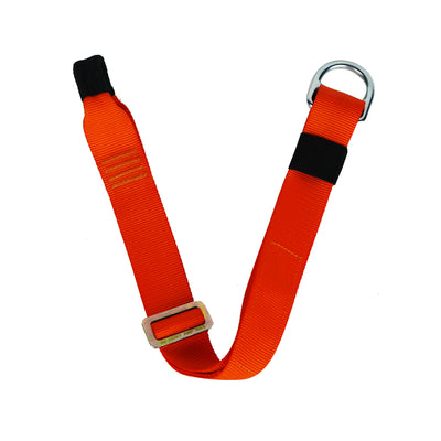 Adjustable Lanyard – 24” Nylon Webbing with D-ring and spring-loaded adjuster buckle