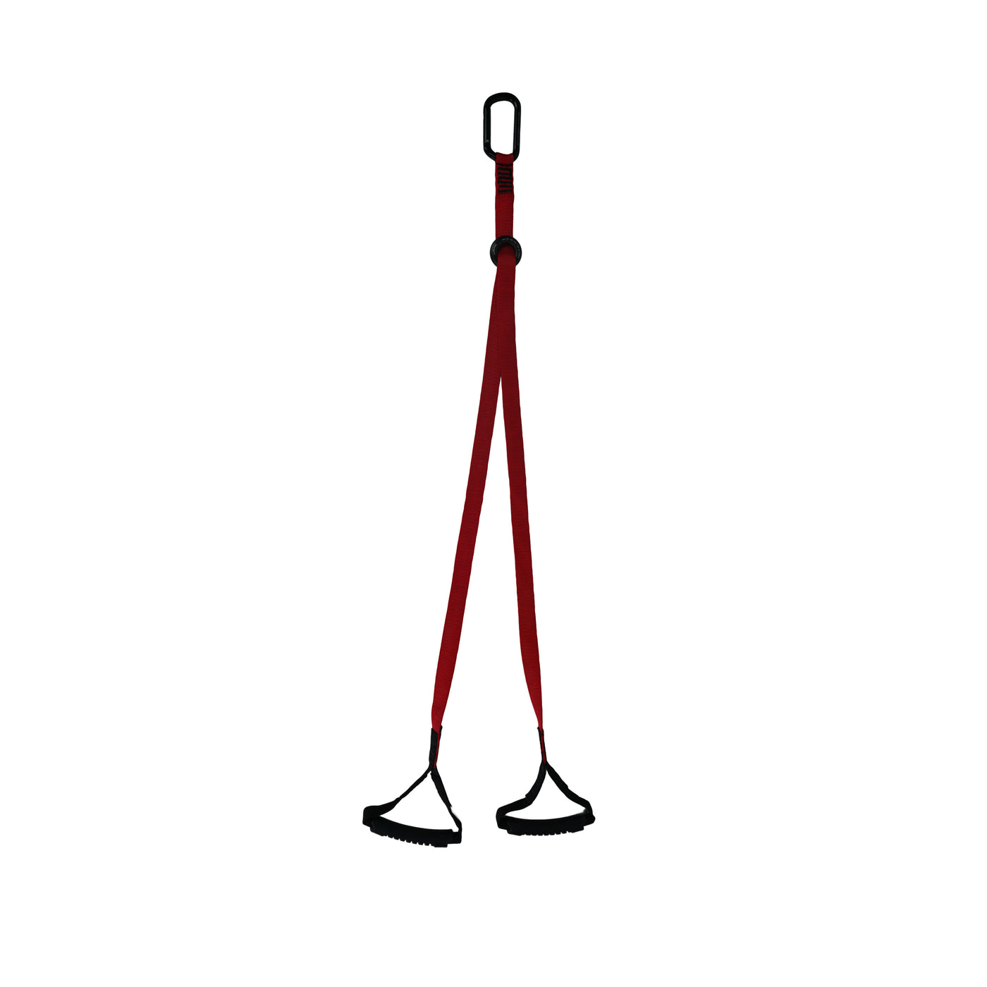36" Adjustable Stretch Lanyard – Carabiner Attachment with Rubberized Handle