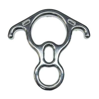 Kura Steel Rescue 8 Descender - Silver