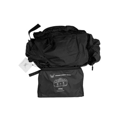 tactical duffle bag with backpack straps and MOLLE panel
