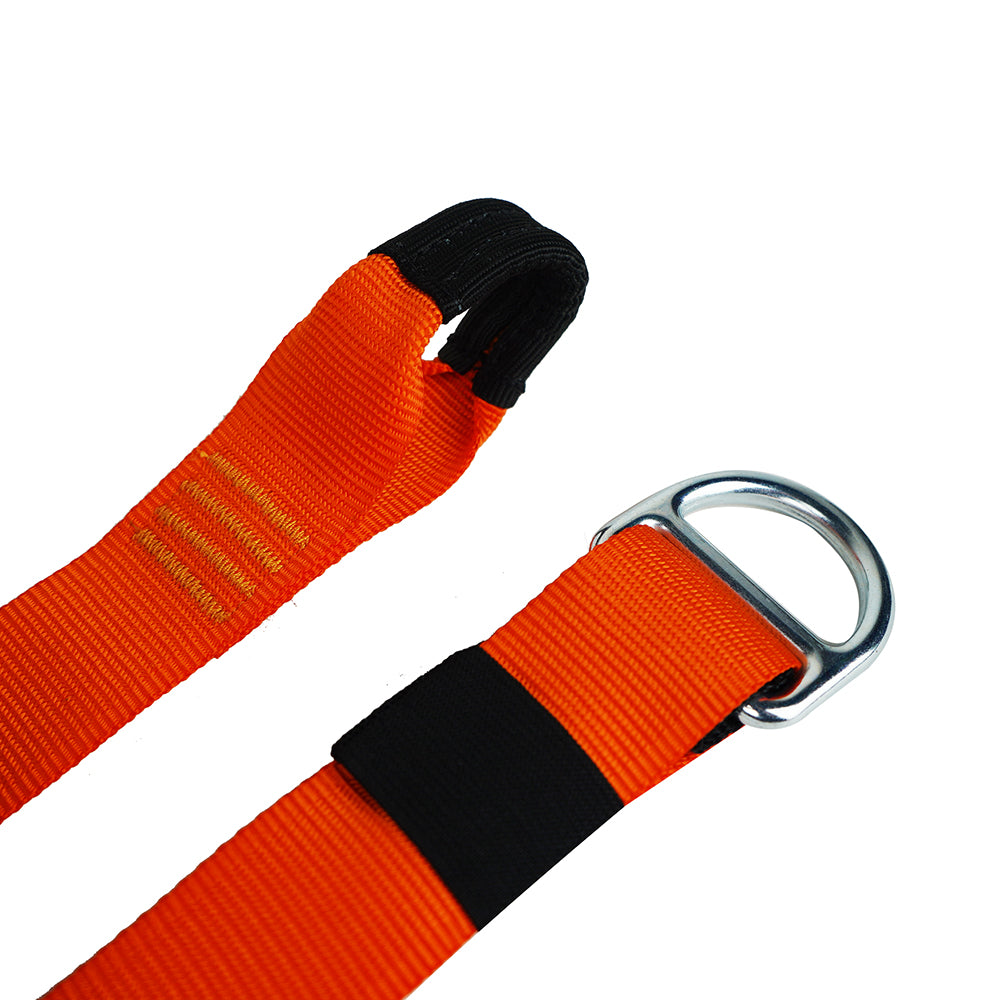 Adjustable Lanyard – 24” Nylon Webbing with D-ring and spring-loaded adjuster buckle