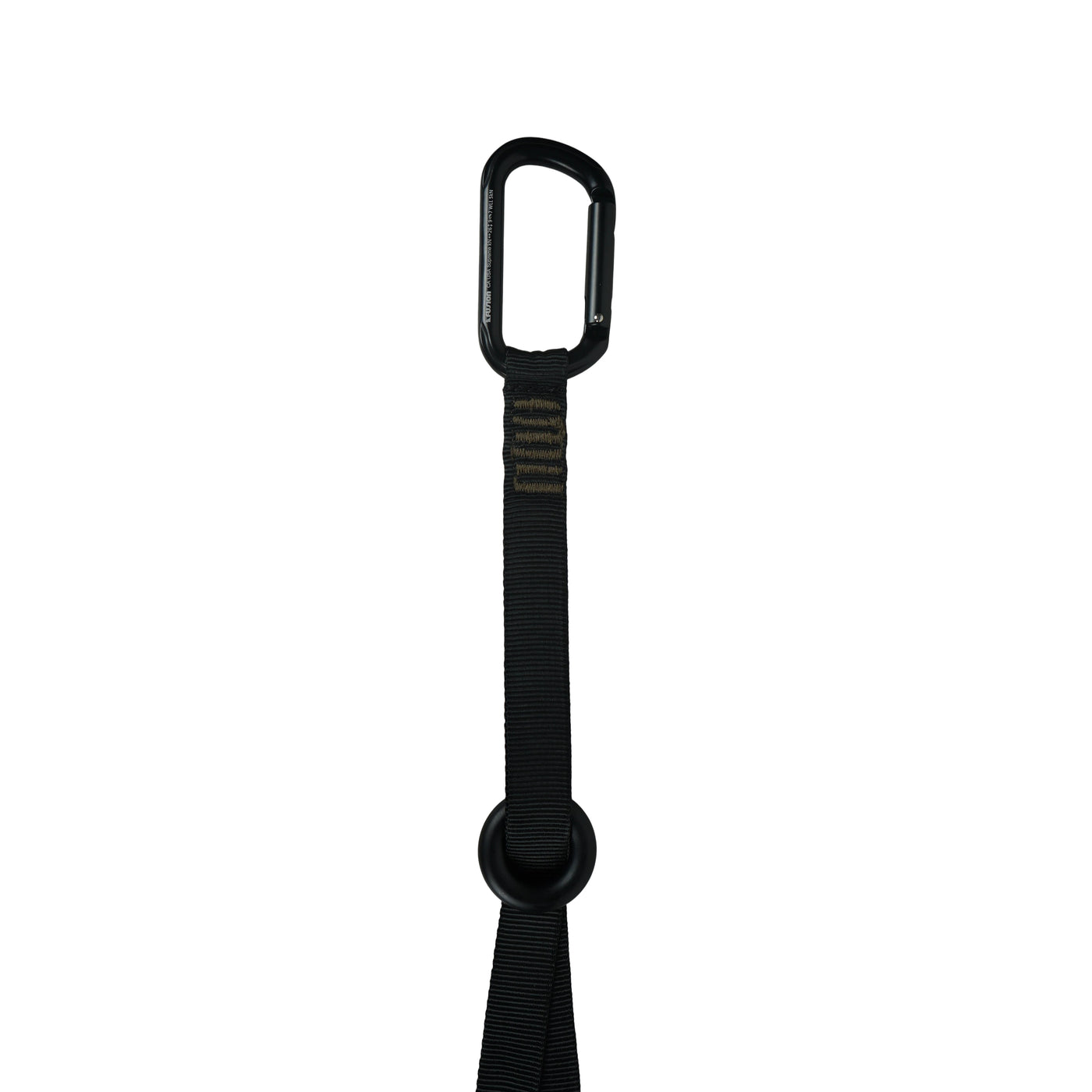 36" Adjustable Stretch Lanyard – Carabiner Attachment with Rubberized Handle