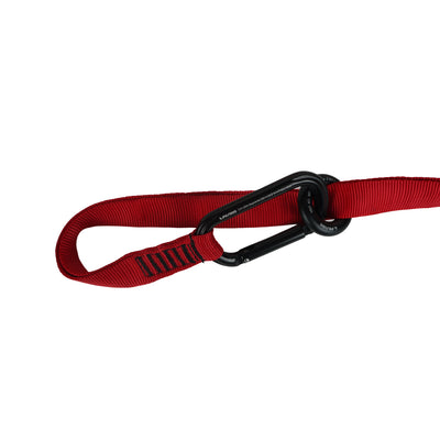 36" Adjustable Stretch Lanyard – Carabiner Attachment with Rubberized Handle