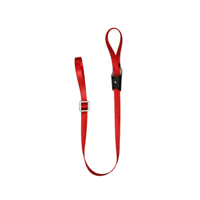 Zip Line Tether Adjustable Safety Lanyard Hitched Loop