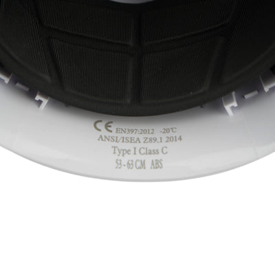 Fuison XL Titan Work/ Climbing Helmet ANSI Z89.1 and CE 397 Rated and Certified (L~XL)