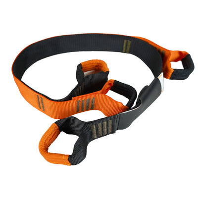 Trolley Lanyard with Soft Eye Loop – 1.75" Webbing, 37" Dual-Runner Design