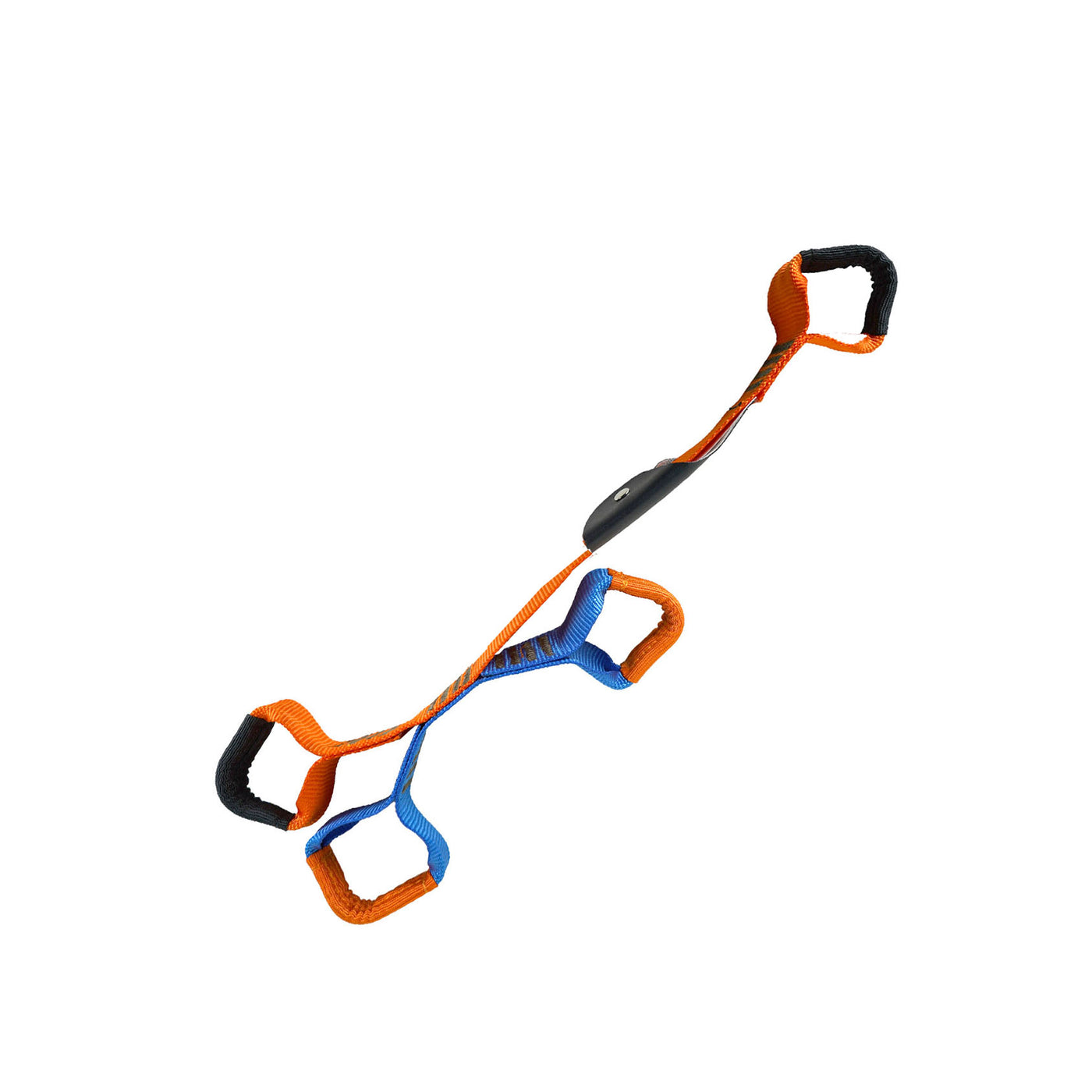 dual runner zipline trolley lanyard with 1.75 inch nylon webbing