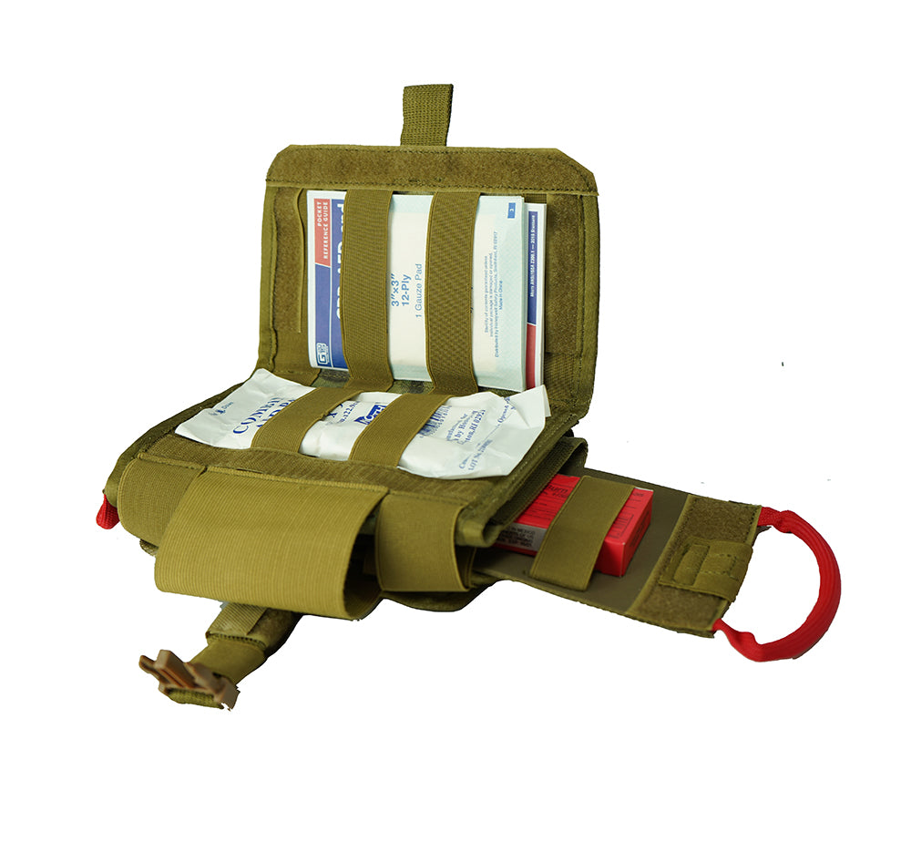 MOLLE IFAK pouch- GFAK integration with Molle Attachment   