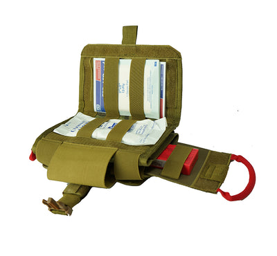 MOLLE IFAK pouch- GFAK integration with Molle Attachment   