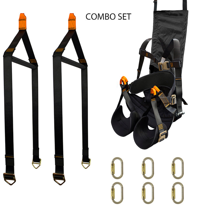 Roar Ziplining Seat Style Harness W/ Head Support | Fusion Climb