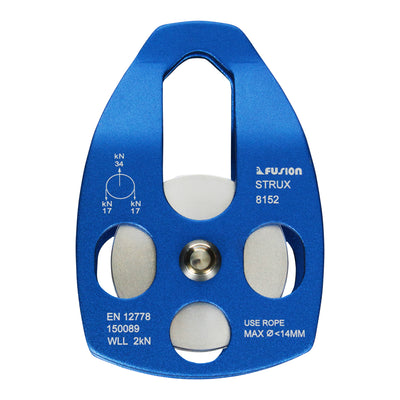 Strux Aluminum Rescue Side Swing Double Pulley