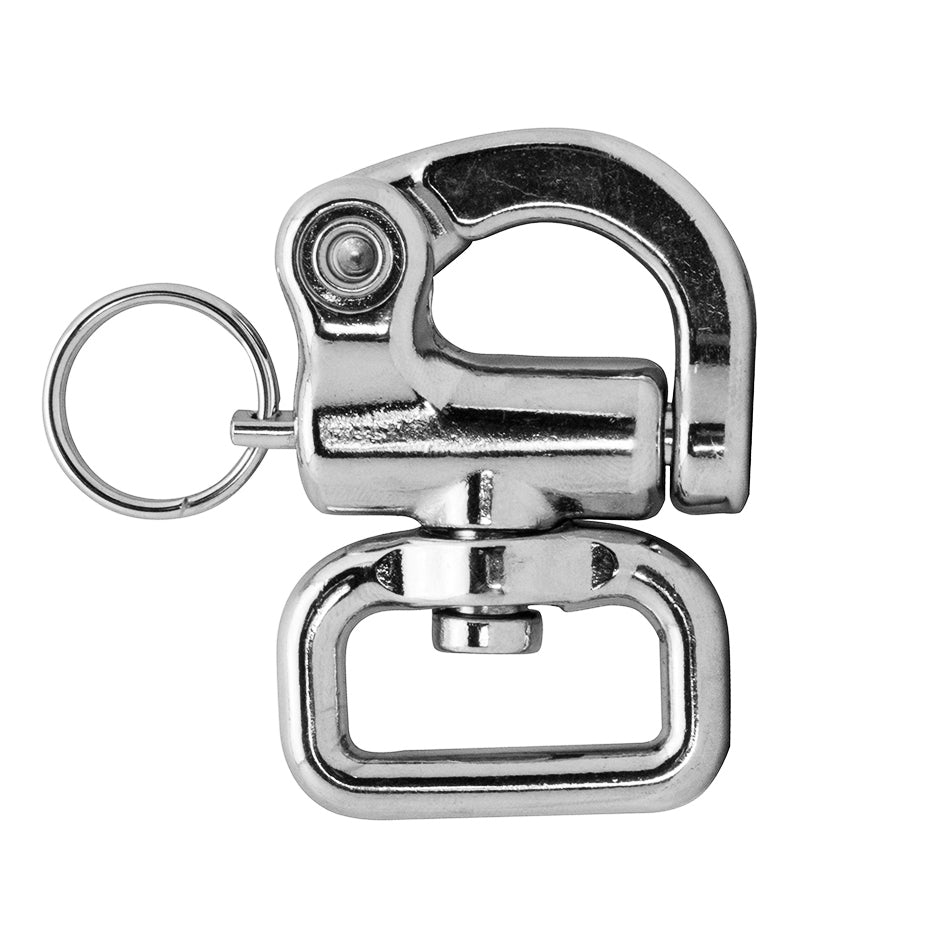 Quick Release Swivel Snap Shackle - Silver