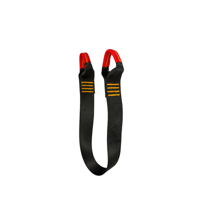 Zip Line Tether Specialty Lanyard Two Gear Loops / 1.75" Webbing