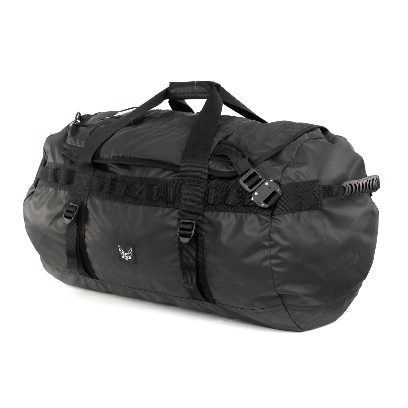 Torino outdoor gear bag with aluminum buckles and ripstop nylon