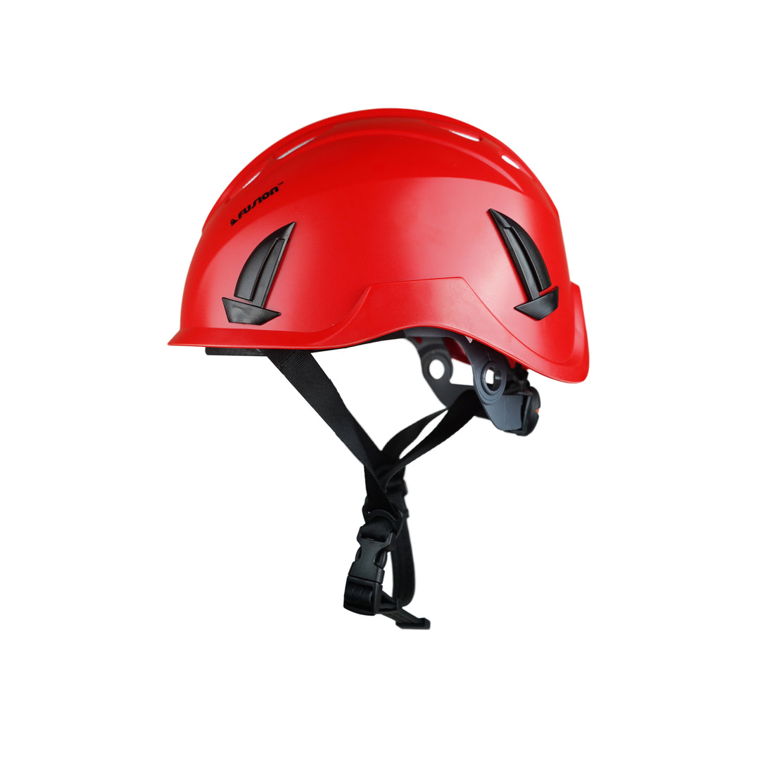 5001 Ascend Climbing helmet -with Air-Mesh Ventilation + 360° Shock Ab – Fusion Climb