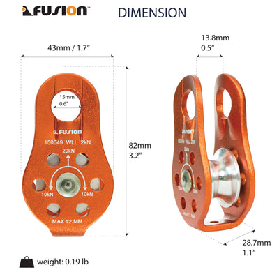 Nuro Fixed Side Mini Pulley