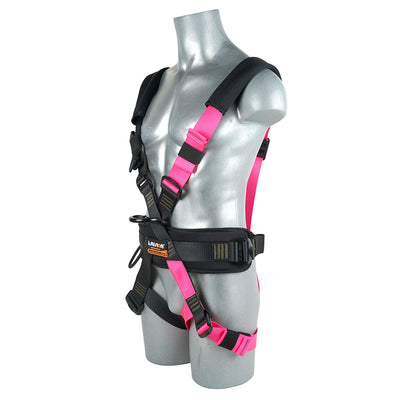Magma Challenge Course Full Body Harness - Pink & Black