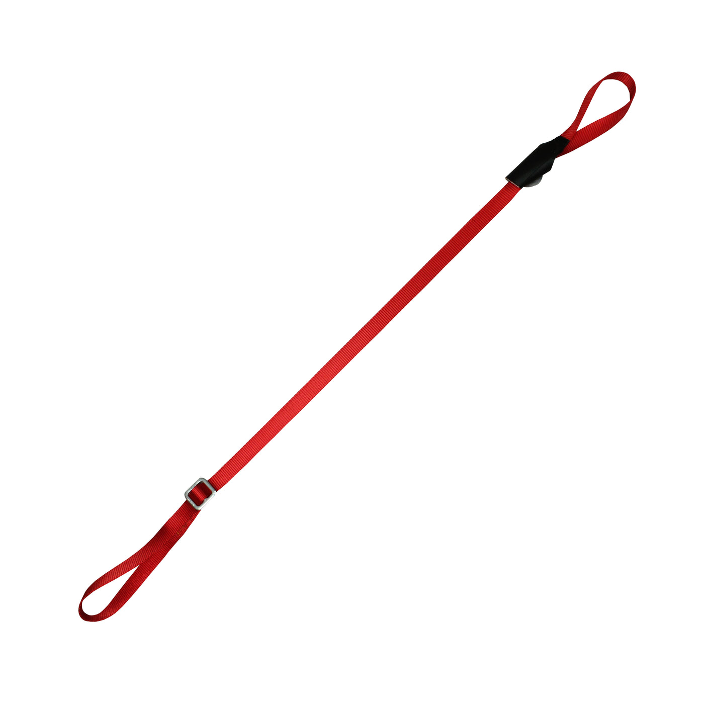 Zip Line Tether Adjustable Safety Lanyard Hitched Loop