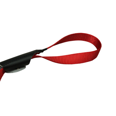 Zip Line Tether Adjustable Safety Lanyard Hitched Loop