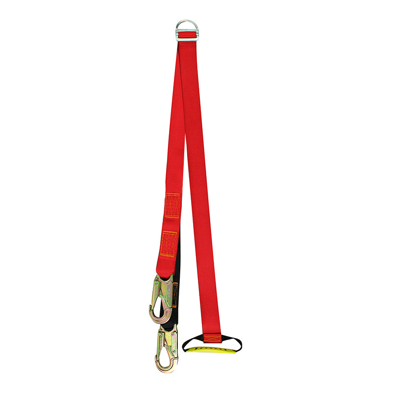 Y-Legged Adjustable Lanyard W/ Snap Hooks - Orange