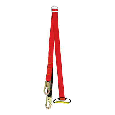 Lobster Claws Y-Legged Adjustable Lanyard Double Zip Tether 