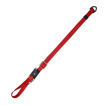 Zip Line Tether Lanyard Adjustable Hitch Loop Delta Ring 1" Webbing