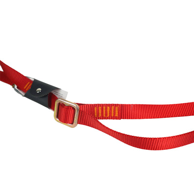 Zip Line Tether Lanyard Adjustable Hitch Loop Delta Ring 1" Webbing