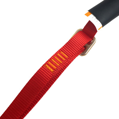 Zip Line Tether Lanyard Adjustable Hitch Loop Delta Ring 1" Webbing