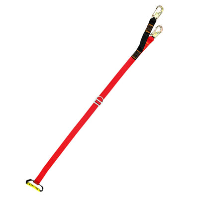 Lobster Claws Y-Legged Adjustable Lanyard Double Zip Tether 