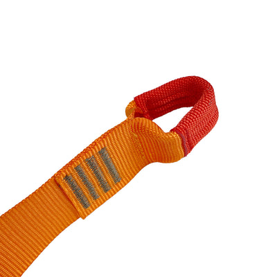 Zip Line Tether Specialty Lanyard Two Gear Loops / 1.75" Webbing