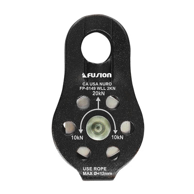 Nuro Fixed Side Mini Pulley - Black.