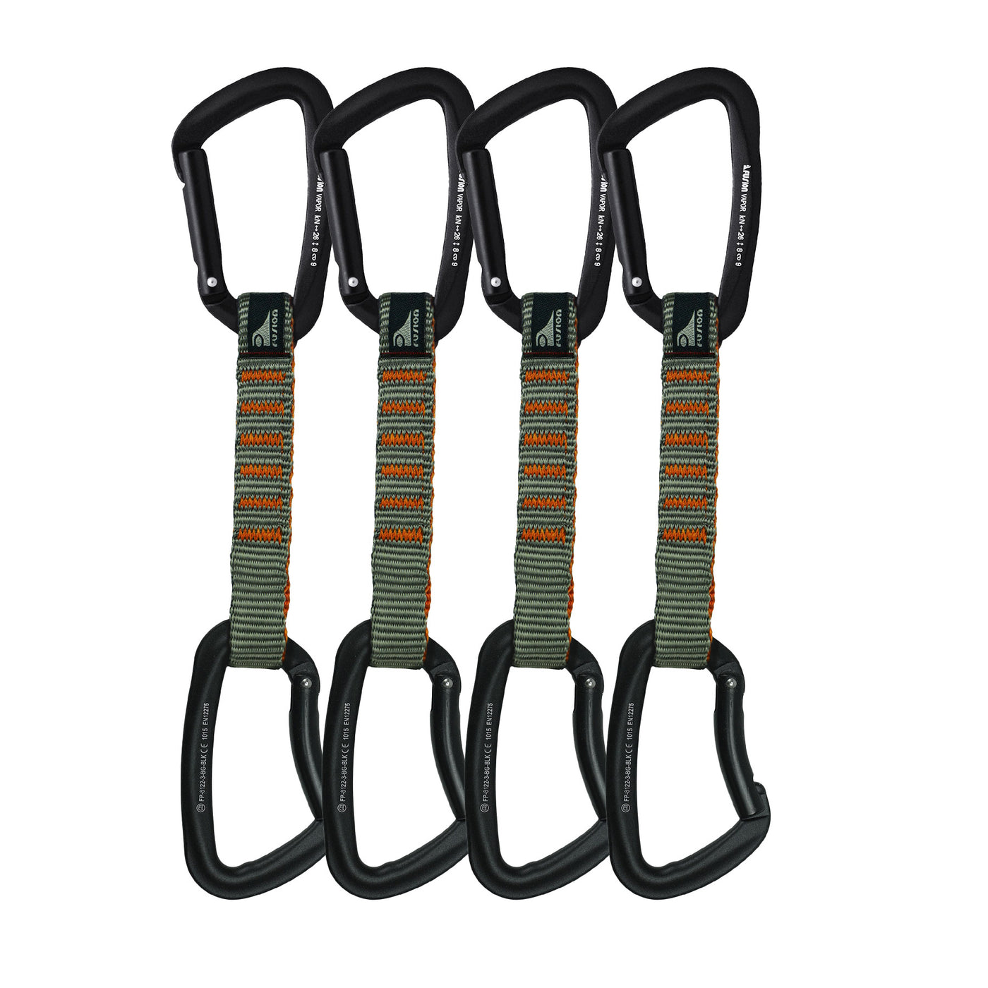 Fusion climb pack 11cm / 20cm quickdraw set
