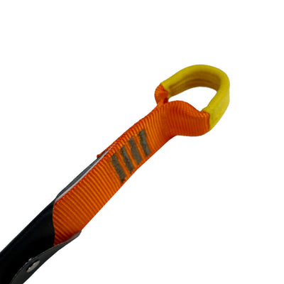 Zip Line Tether Specialty Lanyard Two Gear Loops / 1.75" Webbing