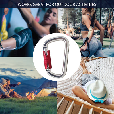 Swift - Auto Locking Carabiner - Sliver
